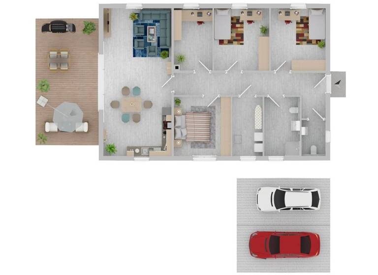 Bungalow zum Kauf provisionsfrei 369.000 € 5 Zimmer 117 m² 816 m² Grundstück Berk Dahlem (53949) 53949