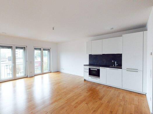 Wohnung zur Miete 895 € 1 Zimmer 42,1 m² 1. Geschoss frei ab 01.01.2026 Gerbermühlstraße 57 Sachsenhausen Frankfurt am Main 60594