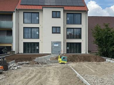 Studio zum Kauf - Erstbezug provisionsfrei 386.975 € 3 Zimmer 79,5 m² EG Im Keilgarten Nr. 6 Bergrheinfeld Bergrheinfeld 97493