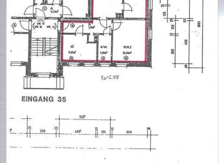 Wohnung zum Kauf 69.000 € 3 Zimmer 62,7 m² 2. Geschoss Mittweida 09648
