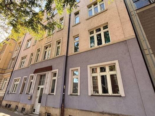 Wohnung zur Miete 400 € 1 Zimmer 33 m² Geschoss 4/4 frei ab sofort Leipziger Straße 21 Krämpfervorstadt Erfurt 99085
