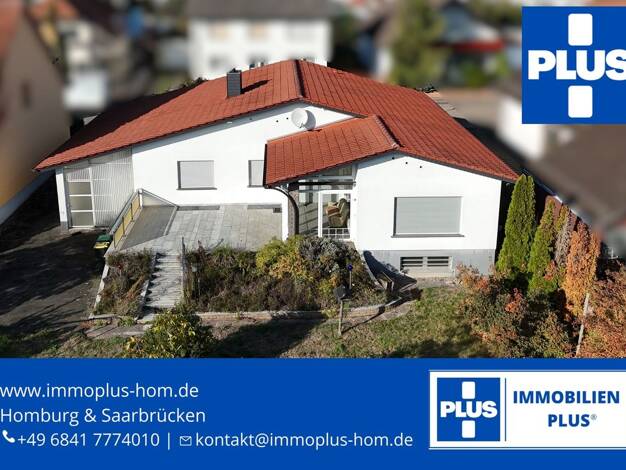 Bungalow zum Kauf 379.000 € 5 Zimmer 140 m² 1.622 m² Grundstück Erbach Homburg 66424