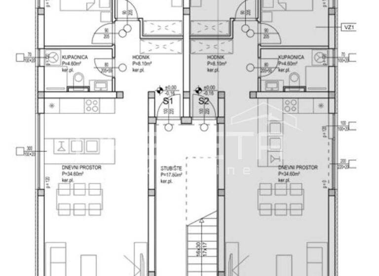 Wohnung zum Kauf 269.000 € 3 Zimmer 86 m² Privlaka