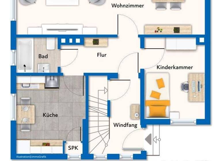 Doppelhaushälfte zum Kauf 180.000 € 5 Zimmer 100 m² 480 m² Grundstück Walsrode 29664