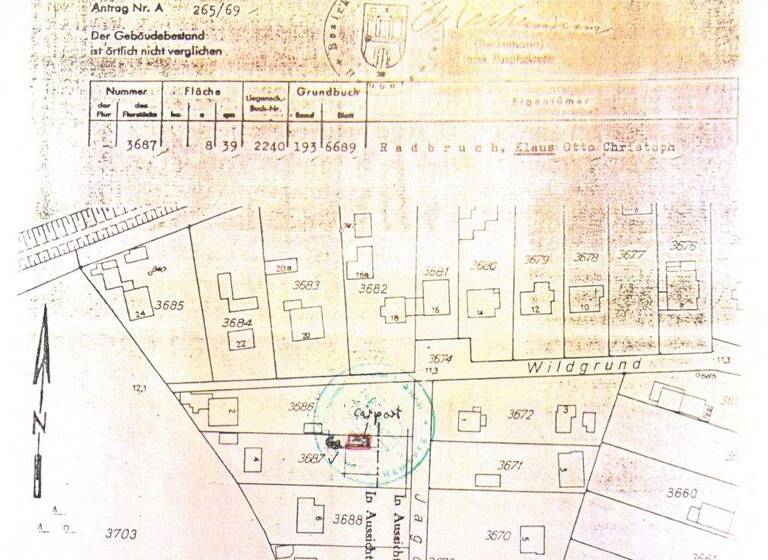 Grundstück zum Kauf 910.000 € 839 m² Grundstück Baugenehmigung vorhanden frei ab sofort Jagdgrund 4 Niendorf Hamburg 22459