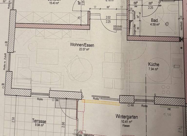 Terrassenwohnung zur Miete 894 € 2,5 Zimmer 73 m² Geschoss EG/2 frei ab sofort Bad Windsheim 91438
