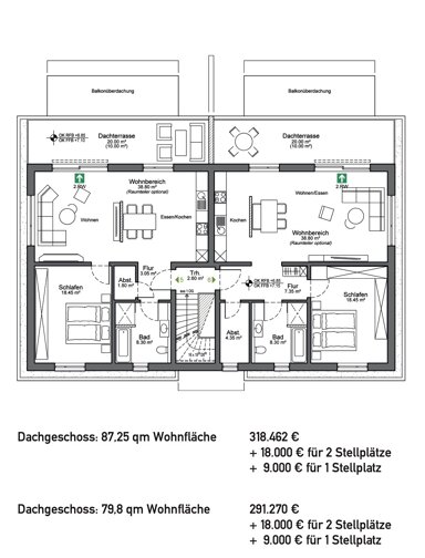 Wohnung zum Kauf 362.100 € 3 Zimmer 106,5 m² 1. Geschoss Dreihausen Ebsdorfergrund 35085