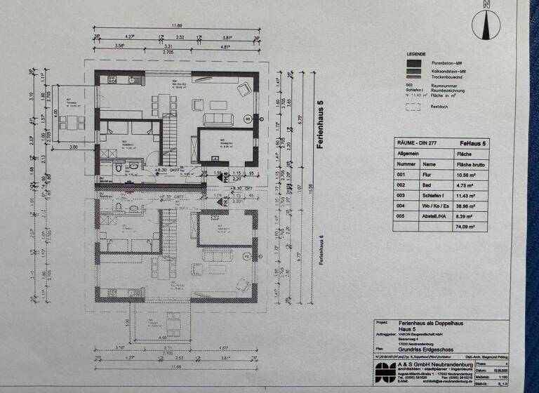 Haus zum Kauf provisionsfrei 749.000 € 4 Zimmer 127 m² 621 m² Grundstück Nauteweg 4 Loddin 17459