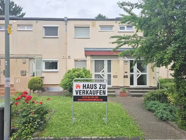 Haus zum Kauf provisionsfrei 385.000 € 3 Zimmer 75 m² 145 m² Grundstück frei ab sofort Camillo-Sitte-Weg 63 Praunheim Frankfurt am Main 60488