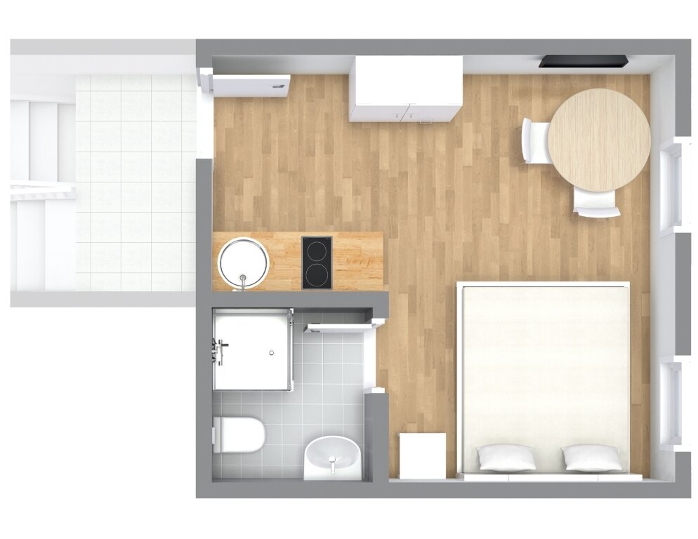 Wohnung zur Miete Wohnen auf Zeit 1.490 € 1 Zimmer 20 m²<br/>Wohnfläche 28.02.2025<br/>Verfügbarkeit Altstadt - Nord Köln 50668