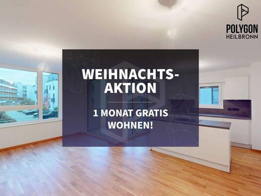 Wohnung zur Miete - Erstbezug 1.225 € 3 Zimmer 81 m² 1. Geschoss Happelstraße 47 Heilbronn 74074