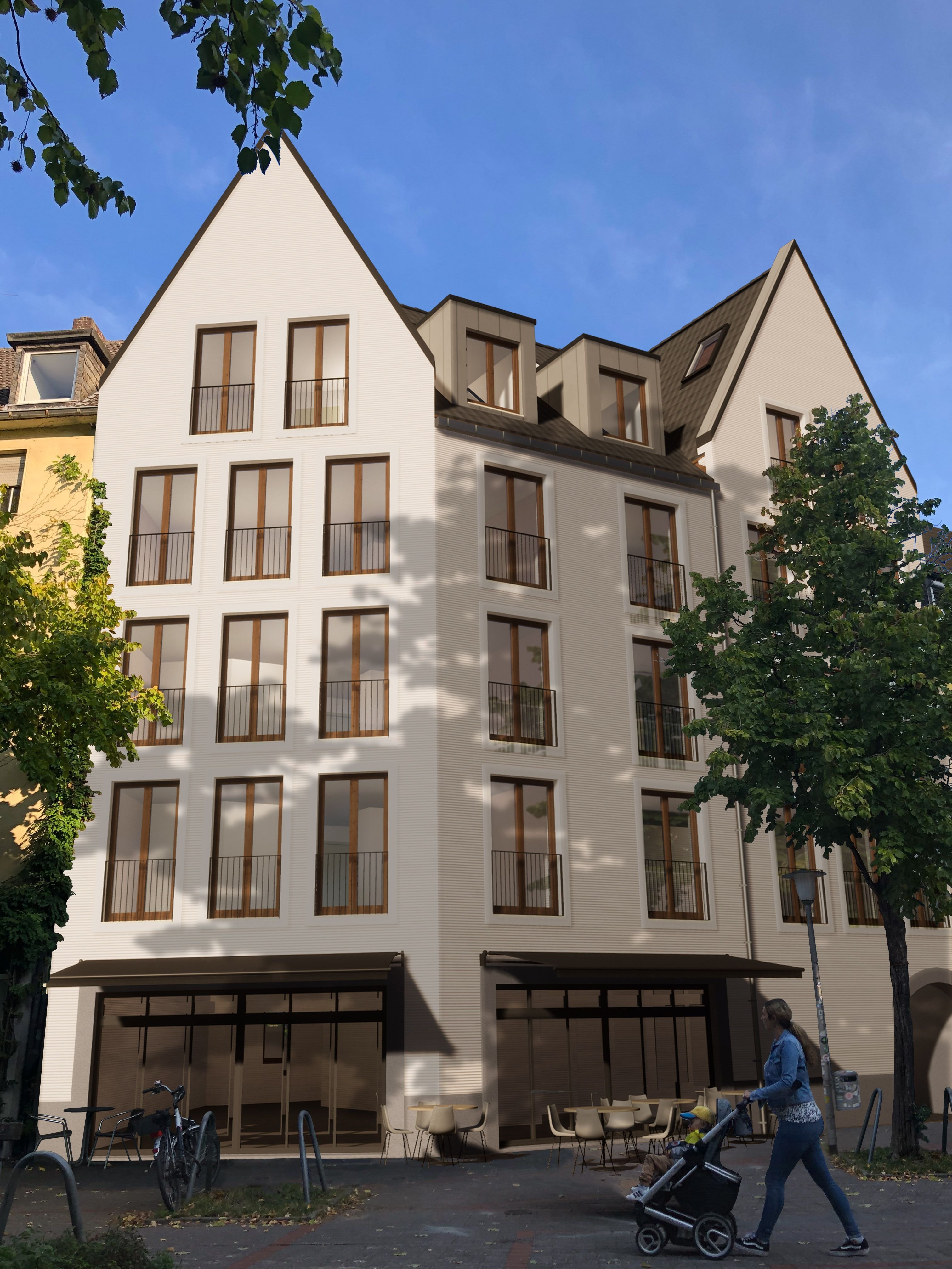 Wohnung zur Miete 1.345 € 2 Zimmer 61 m²<br/>Wohnfläche ab sofort<br/>Verfügbarkeit Staufenstraße 1a Mauritz - West Münster 48145