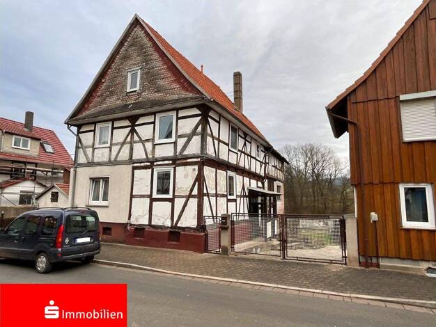 Einfamilienhaus zum Kauf 46.500 € 3 Zimmer 60 m² 607 m² Grundstück Oberdünzebach Eschwege 37269