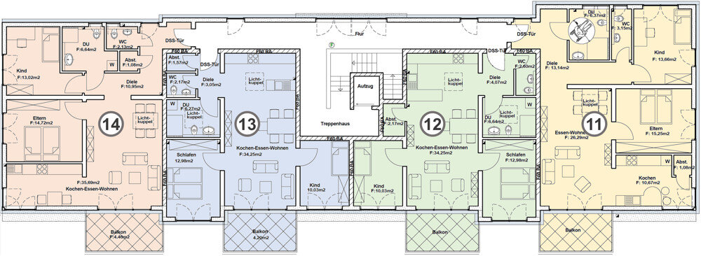 Penthouse zum Kauf 235.870 € 3 Zimmer 76,9 m²<br/>Wohnfläche 1.<br/>Geschoss Johannesweg 7 Nastätten 56355