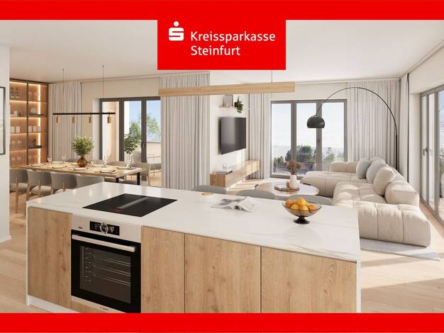 Wohnung zur Miete - Erstbezug 1.821 € 3 Zimmer 125,6 m² frei ab 01.09.2026 Stadt Ibbenbüren 49477