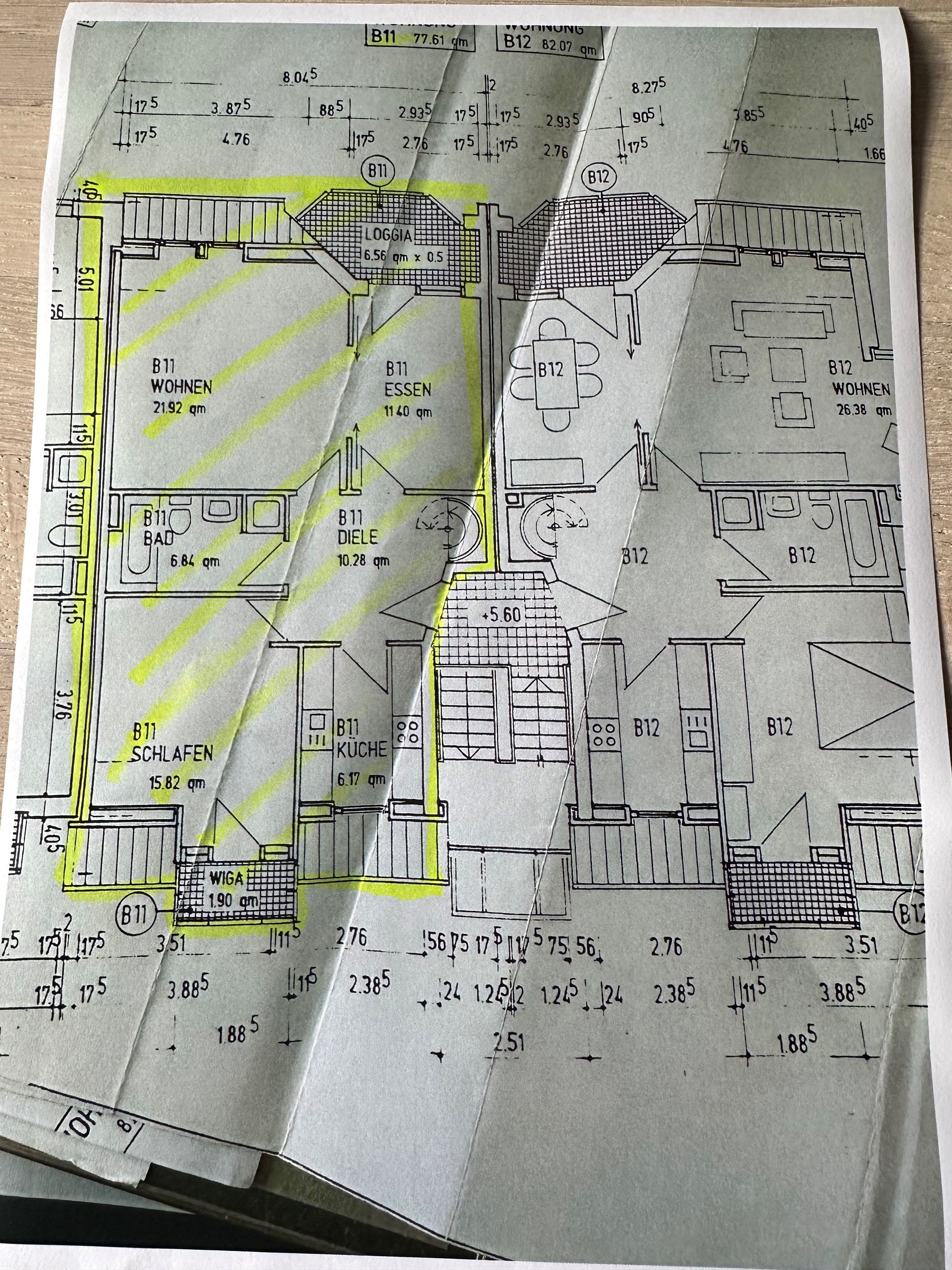 Maisonette zum Kauf 365.000 € 4 Zimmer 108 m²<br/>Wohnfläche 2.<br/>Geschoss ab sofort<br/>Verfügbarkeit Goethestraße 44 Rotes Feld Lüneburg 21335