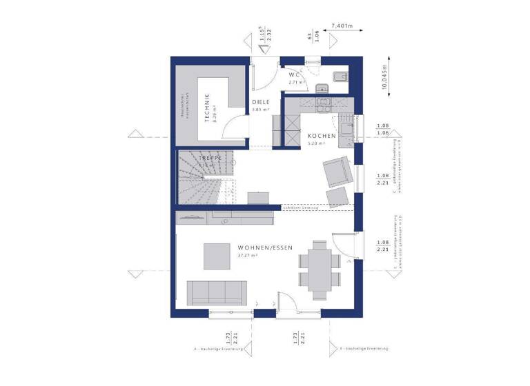 Haus zum Kauf 598.995 € 5 Zimmer 120 m² 308 m² Grundstück Ast Kranzberg 85402