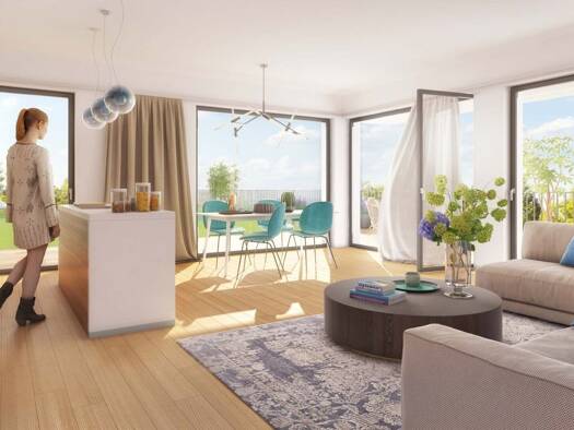 Penthouse zum Kauf - Erstbezug 999.540 € 5 Zimmer 117,2 m² 2. Geschoss Scheigergasse 116 Jakomini Graz 8010