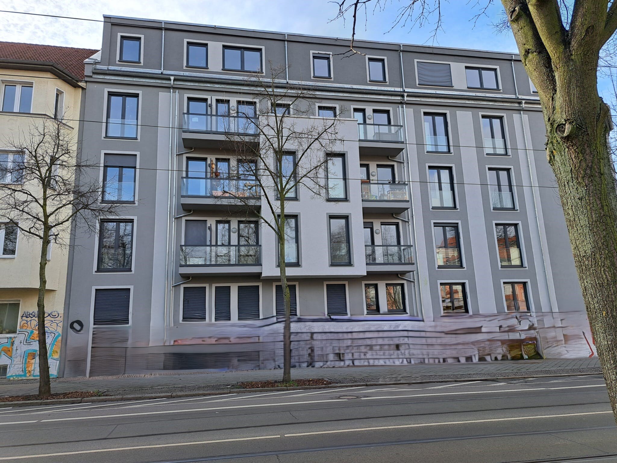 Wohnung zur Miete 432 € 1 Zimmer 30,8 m²<br/>Wohnfläche EG<br/>Geschoss Hildebrandstraße 38 Connewitz Leipzig 04277