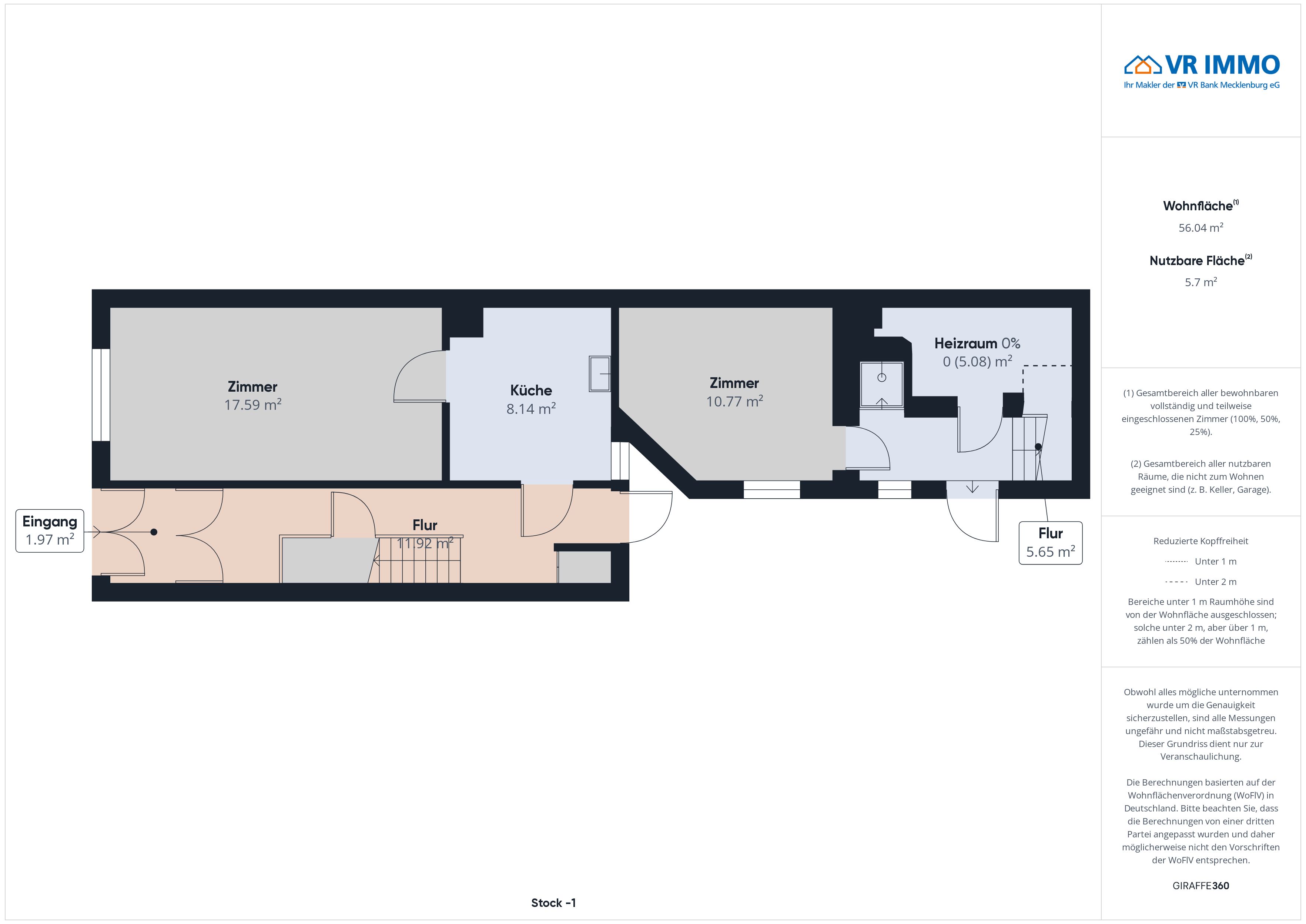 Reihenmittelhaus zum Kauf 149.000 € 6 Zimmer 116,6 m²<br/>Wohnfläche 89 m²<br/>Grundstück Altstadt Wismar 23966