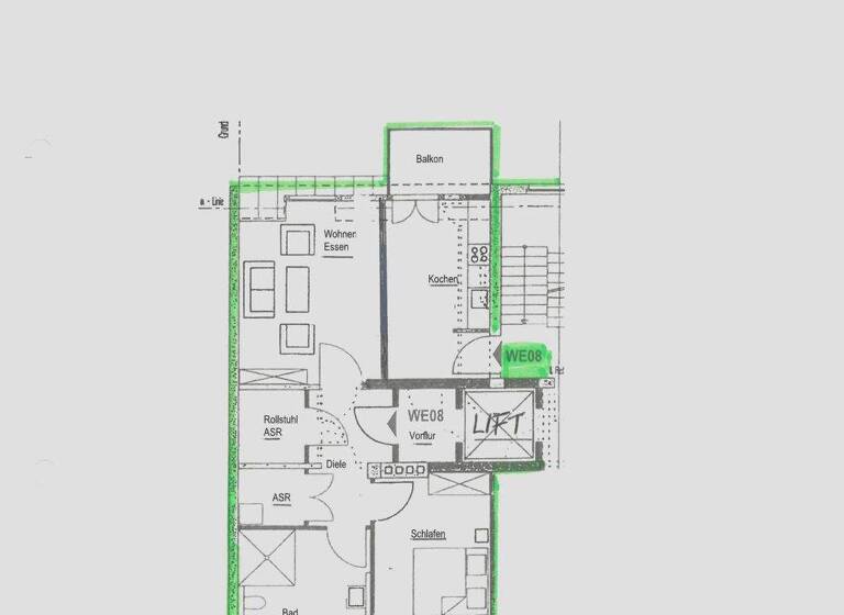 Wohnung zur Miete 630 € 2 Zimmer 70 m² 3. Geschoss frei ab 01.05.2026 Reißhausstraße 5 Krämpfervorstadt Erfurt 99085