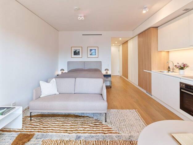 Studio zur Miete Wohnen auf Zeit 1.950 € 1 Zimmer 45 m² frei ab 01.04.2026 HafenCity Hamburg 20457