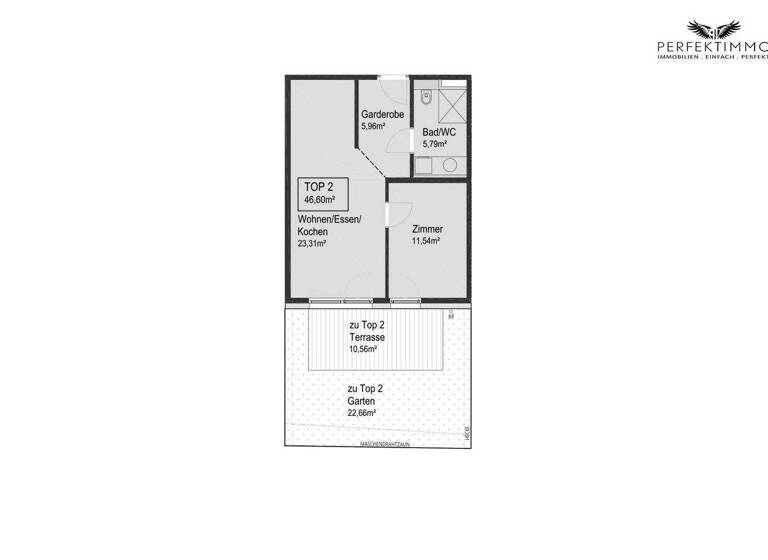 Wohnung zum Kauf - Erstbezug 310.000 € 2 Zimmer 46,6 m² EG Imst 6460