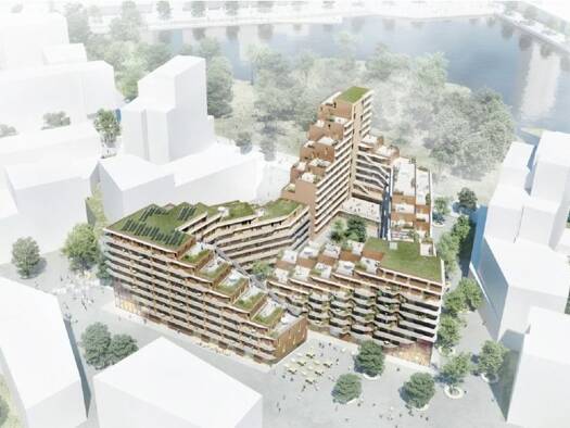 Bürofläche zur Miete - Erstbezug 12 € 603,4 m² Bürofläche Donaustadt 1220