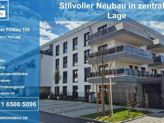 Wohnung zum Kauf - Erstbezug provisionsfrei 509.208 € 3 Zimmer 86,6 m² 2. Geschoss Flößaustraße 100/102 Südstadt Fürth 90763