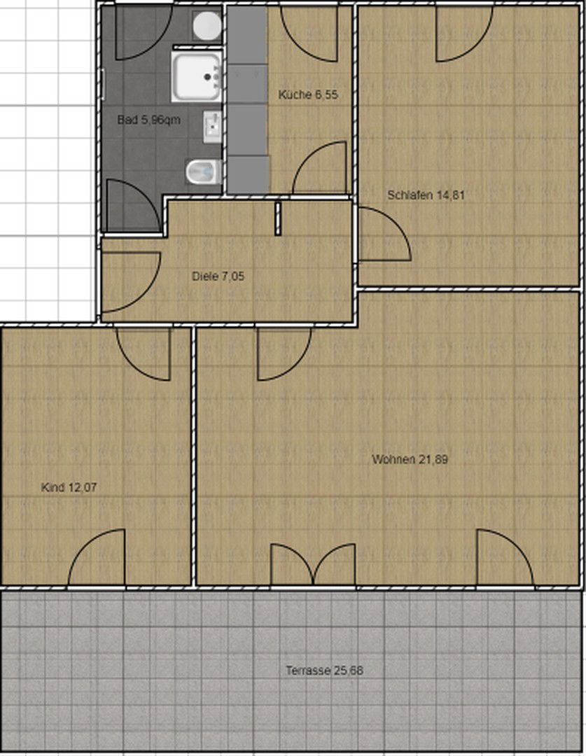 Wohnung zum Kauf provisionsfrei 318.000 € 3 Zimmer 82 m²<br/>Wohnfläche 3.<br/>Geschoss Haidenhof Süd Passau 94036