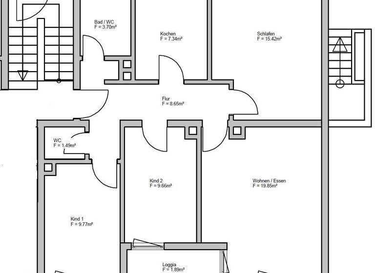 Wohnung zur Miete 700 € 4 Zimmer 77 m² EG frei ab 01.08.2026 Ortenburgstraße 15 Oberviechtach 92526