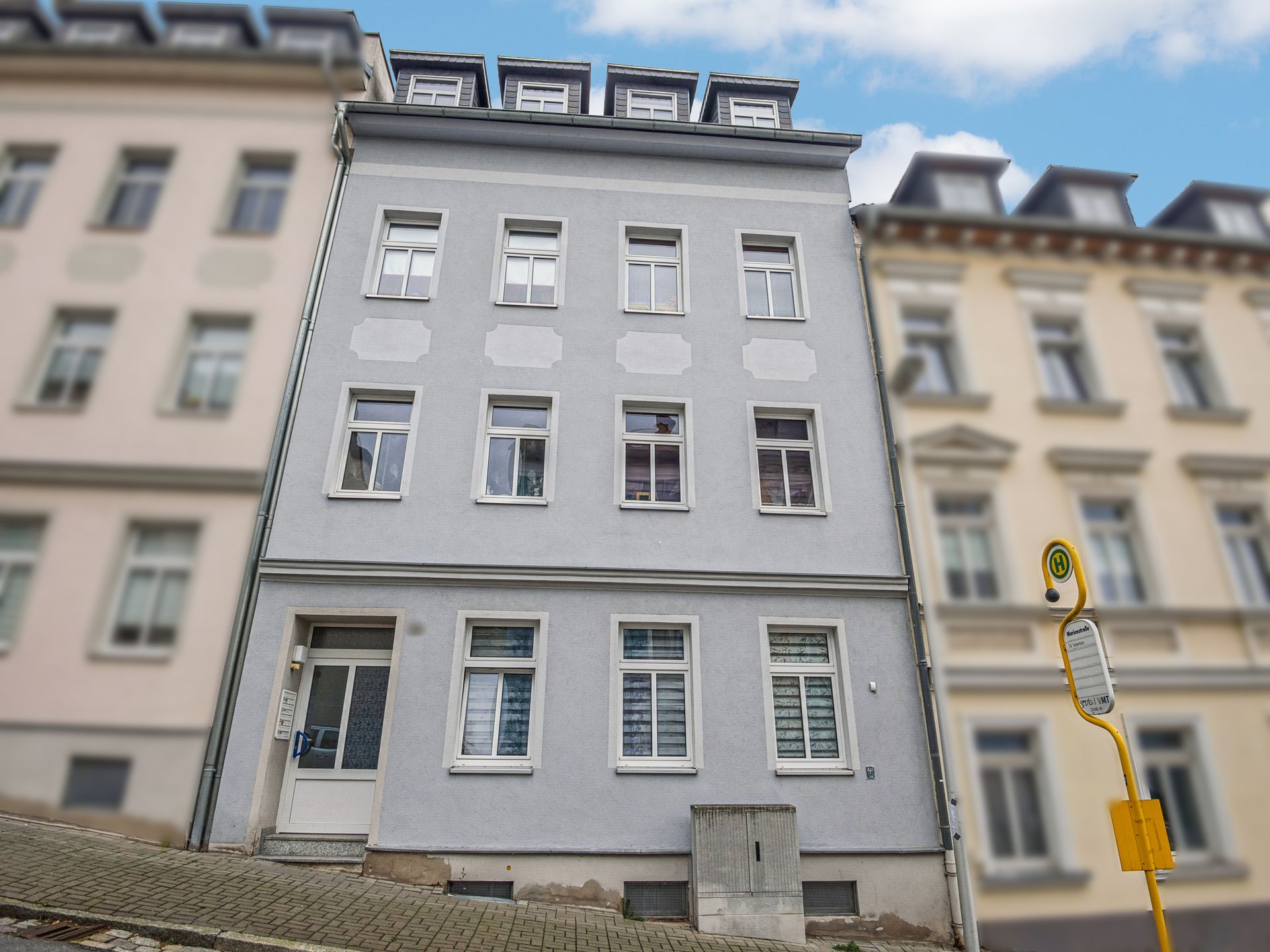 Wohnung zum Kauf 52.500 € 2 Zimmer 61,6 m²<br/>Wohnfläche Ostviertel Gera 07546