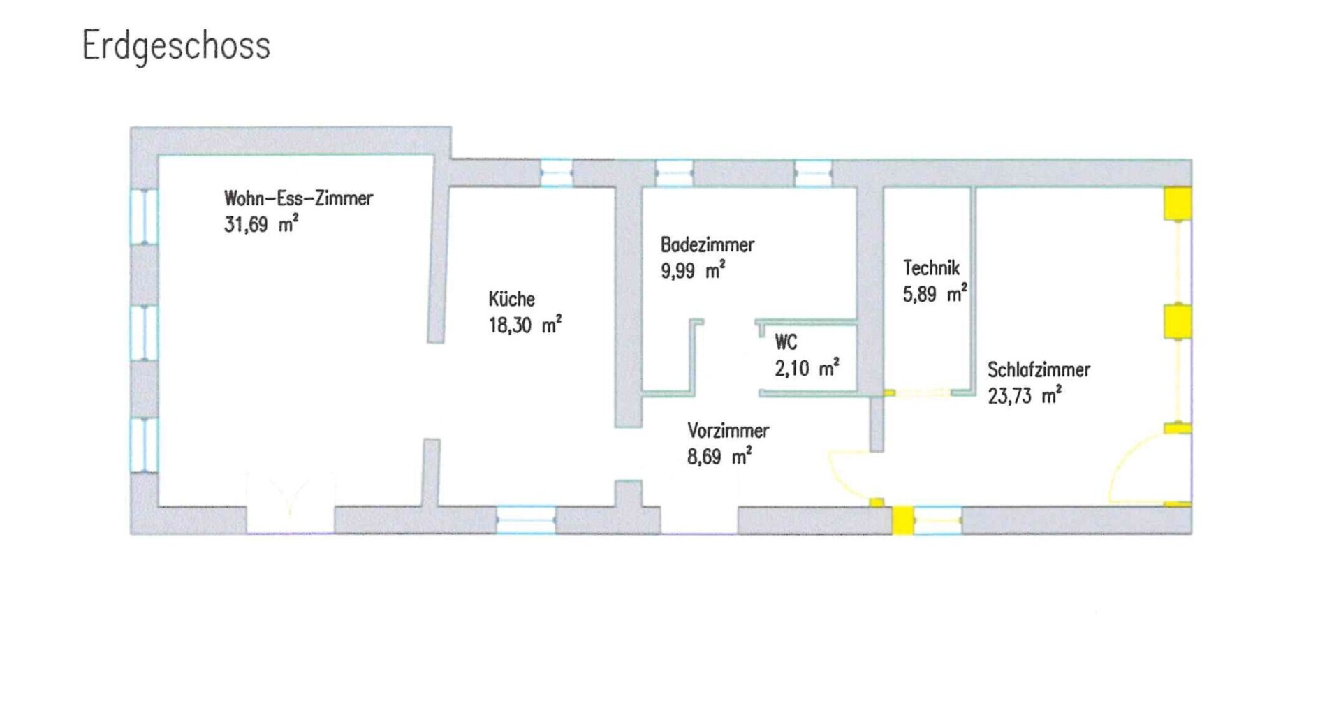 Reihenendhaus zum Kauf 199.000 € 3 Zimmer 94,4 m²<br/>Wohnfläche 804 m²<br/>Grundstück Übersbach 8362