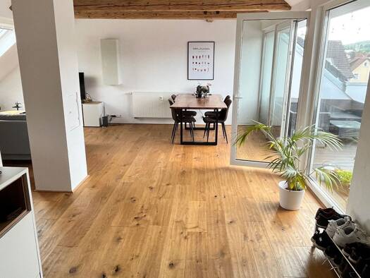 Terrassenwohnung zur Miete 1.300 € 3 Zimmer 90 m² Geschoss 3/4 frei ab 30.01.2026 Wilhelmstraße 52 Innenstadt Heidenheim an der Brenz 89518