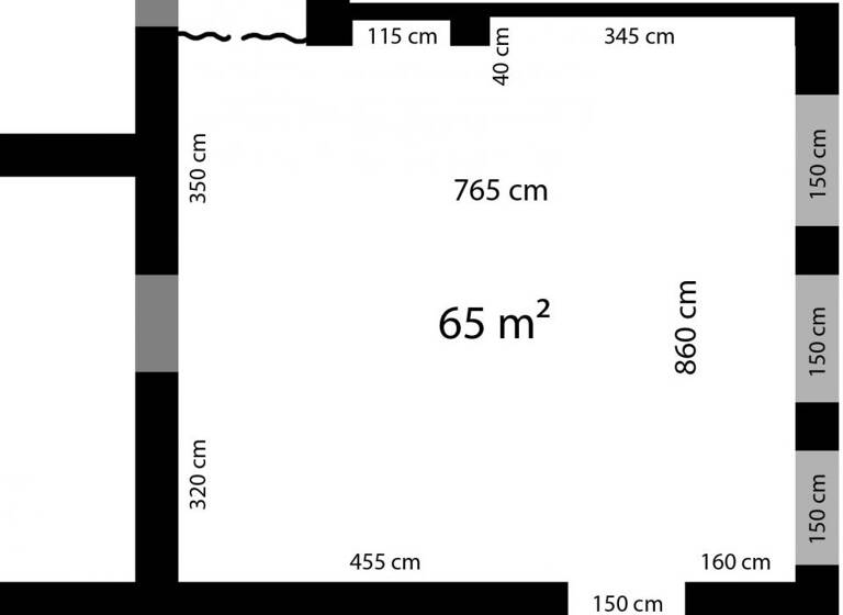 Bürofläche zur Miete provisionsfrei 550 € 1 Zimmer 65 m² Bürofläche Albertstadt Dresden 01099