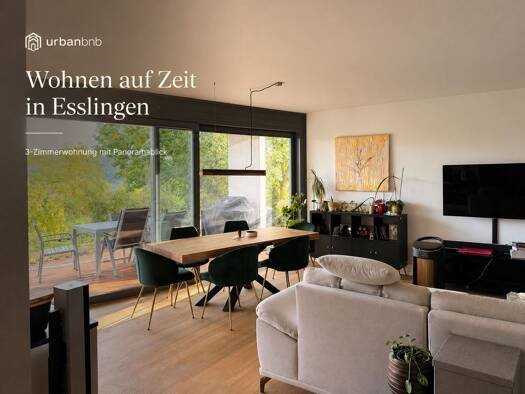 Wohnung zur Miete auf Zeit 3.000 € 3 Zimmer 121 m² frei ab 30.09.2026 Mülbergerstraße Stadtmitte Esslingen am Neckar 73728