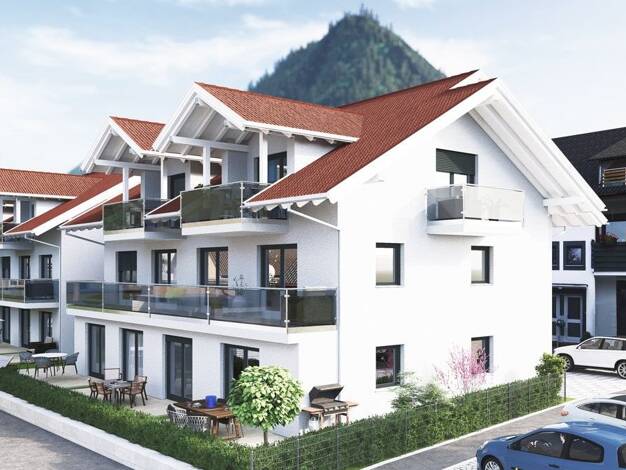 Wohnung zum Kauf - Erstbezug 875.000 € 3 Zimmer 120 m² Dachgeschoss Pfronten Pfronten / Steinach 87459