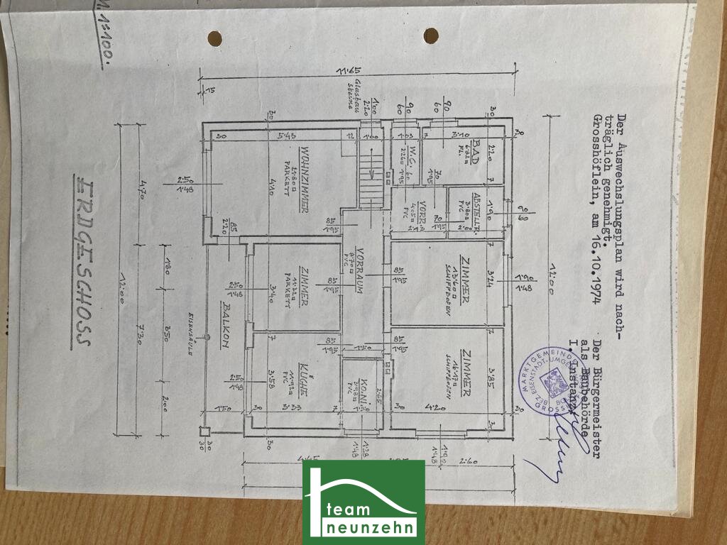 Einfamilienhaus zum Kauf 450.000 € 4 Zimmer 105,9 m²<br/>Wohnfläche 644,6 m²<br/>Grundstück Föhrengasse 2 Großhöflein 7051