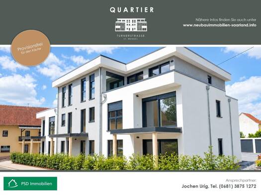 Penthouse zum Kauf provisionsfrei 354.510 € 2 Zimmer 90,9 m² Urweiler Sankt Wendel 66606