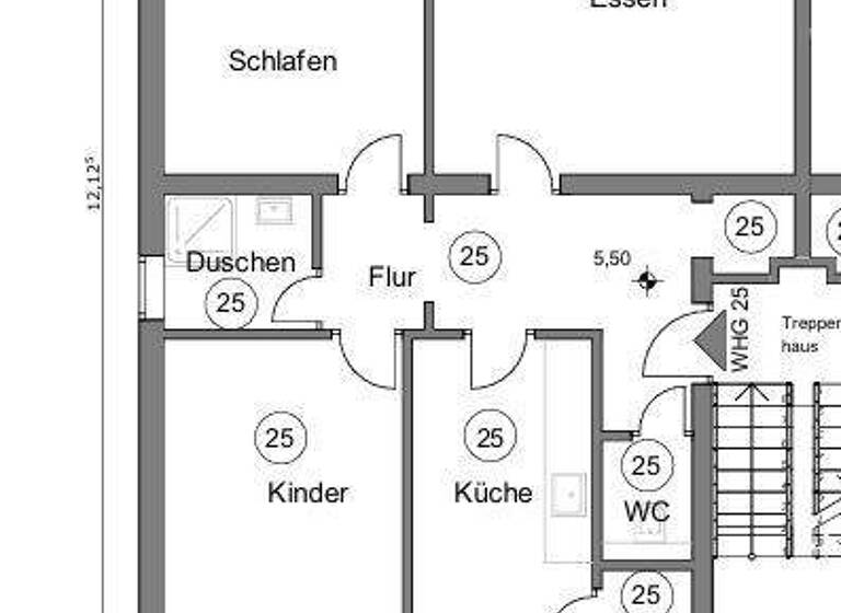 Wohnung zum Kauf 219.000 € 3 Zimmer 78,1 m² 2. Geschoss Bamberg 96050