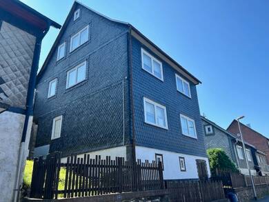 Einfamilienhaus zum Kauf 64.000 € 7 Zimmer 120 m² 386 m² Grundstück frei ab sofort Festeburgstraße 32 Steinheid Neuhaus am Rennweg 98724