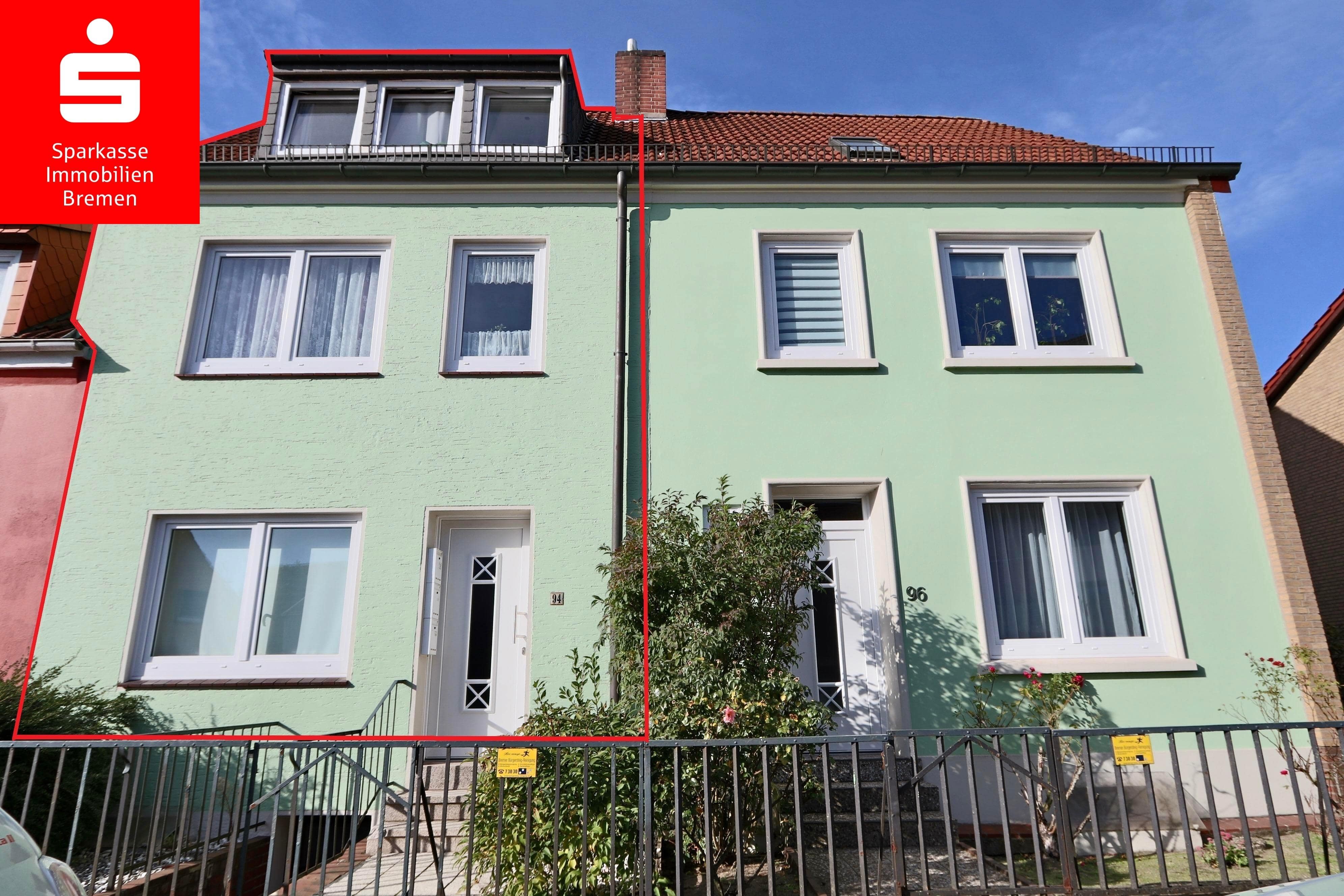 Mehrfamilienhaus zum Kauf 225.000 € 6 Zimmer 122 m²<br/>Wohnfläche 108 m²<br/>Grundstück ab sofort<br/>Verfügbarkeit Lindenhof Bremen 28237