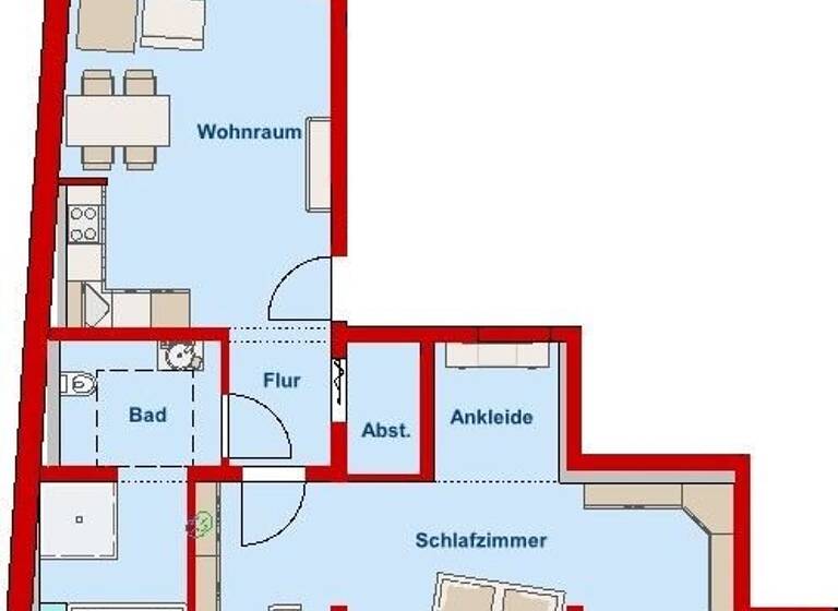 Wohnung zum Kauf provisionsfrei 2,5 Zimmer 84 m²<br/>Wohnfläche Hechingen Hechingen 72379