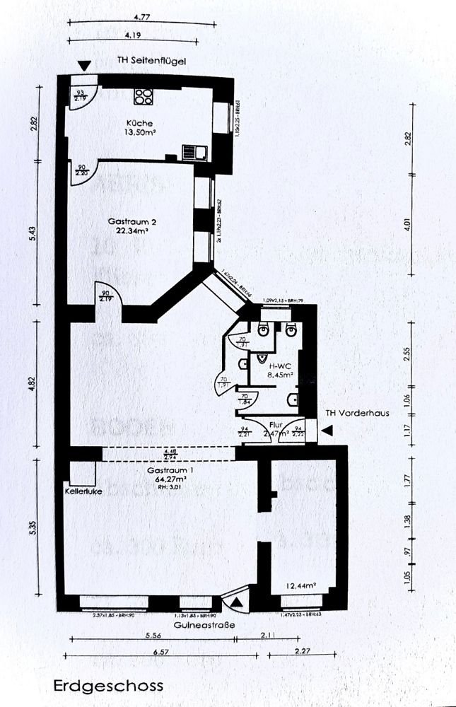 Laden zur Miete 8,59 € 123,5 m²<br/>Verkaufsfläche Wedding Berlin Wedding 13351