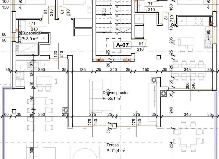 Wohnung zum Kauf 390.000 € 3 Zimmer 142 m² 3. Geschoss Kraljevica