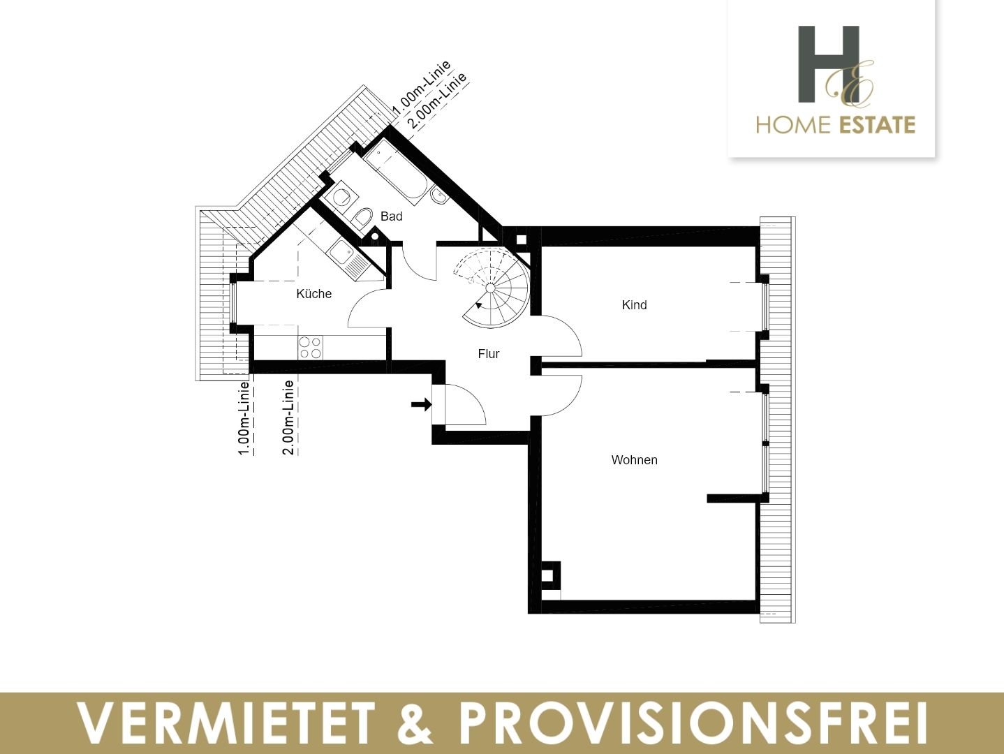 Wohnung zum Kauf provisionsfrei als Kapitalanlage geeignet 430.000 € 4 Zimmer 109 m²<br/>Wohnfläche Nonnenstraße 4 Plagwitz Leipzig 04229