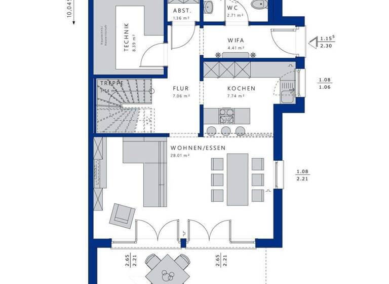 Doppelhaushälfte zum Kauf 499.795 € 5 Zimmer 122 m² 635 m² Grundstück Ihmert Hemer 58675