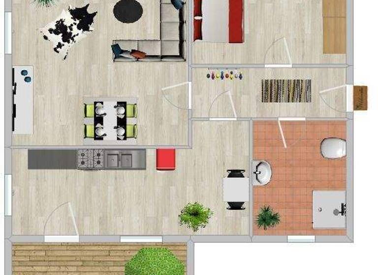 Wohnung zur Miete 420 € 2 Zimmer 60 m² 1. Geschoss frei ab sofort Crossen Zwickau 08058