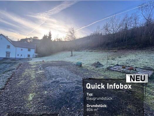 Grundstück zum Kauf 47.500 € 806 m² Grundstück frei ab sofort Humberger Weg 10 Plettenberg 58840