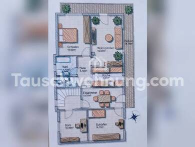 Wohnung zur Miete Tauschwohnung 900 € 4 Zimmer 88 m² 1. Geschoss Madau Bad Aibling 83043
